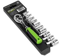 Siegen 12 Piece 1/4" Drive Hex Socket Set