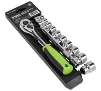 Sealey S01242 Socket Set 12Pc 3/8inSq Drive Walldrive® Metric