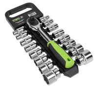 Socket Set 17pc 1/2"Sq Drive 6pt WallDrive® Metric