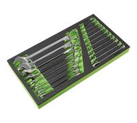 Siegen 19 Piece Combination Spanner Set in Module Tray
