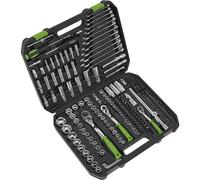 Sealey S01212 Socket Set 219Pc 1/4in 3/8in & 1/2inSq Drive Walldrive® Metric