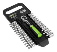 Sealey 1/4" Sq Drive Socket & Socket Bit Set 27pc S01241