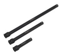 Siegen 3 Piece 3/8" Drive Impact Socket Extension Bar Set 3/8"