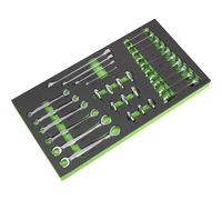 Siegen Tool Tray with Specialised Spanner Set - 30 Piece