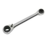 Siegen 4 in 1 Ratchet Ring Spanner Metric 10mm x 13mm / 17mm x 19mm