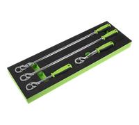 Siegen 4 Piece 1/2" Drive Ratchet Set in Module Tray
