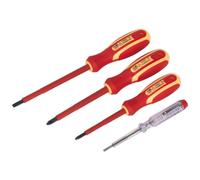 Sealey S01155 Electricianfts Screwdriver Set 4Pc Vde Approved