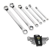 Sealey Double End Spanner Set S01107 TRX-Star* 6pc Silver
