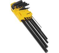 Sealey S01092 Hex Key Set 9Pc Extra-Long Metric
