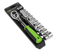 Siegen By Sealey 1/2" Sq Drive Socket Set 12Pc 6Pt 10 - 24mm S01244