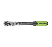 Siegen by Sealey 1/2in Drive 72 Tooth Flexible Head Extendable Ratchet S01296