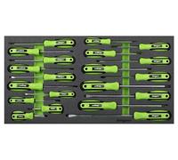 Siegen by Sealey 20pc Screwdriver Set with Tool Tray - S01276
