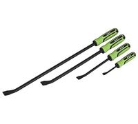 Sealey S01138 Angled Pry Bar Set With Hammer Cap Heavy-Duty 4Pc