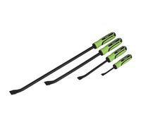 Siegen by Sealey 4pc Heavy-Duty Angled Pry Bar Set with Hammer Cap - S01138