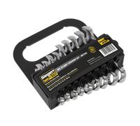 Siegen by Sealey 9 Piece Stubby Combination Spanner Set Metric 6 - 14mm S01157