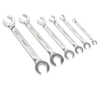 Sealey S0767 Flare Nut Spanner Set 6Pc Metric