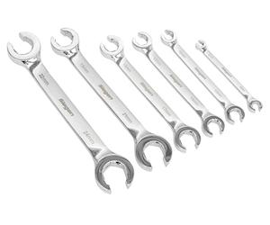 Siegen by Sealey Flare Nut Spanner Set in EVA Foam Tray 6pc - S0767