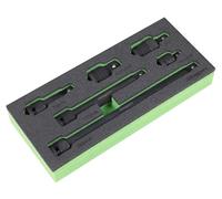 Siegen by Sealey Impact Adaptor & Extension Bar Set 1/2" Sq Drive 6pc - S01323