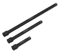 Sealey S01321 Siegen Impact Extension Bar Set 3/8"sq Drive 3Pc