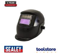 Sealey Welding Helmet Auto Darkening Shade 9-13, Silver - S01001
