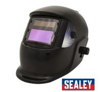 Sealey Welding Helmet Auto Darkening Shade 9-13, Silver - S01001