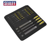 Sealey S05781 File Set 16Pc Engineerfts & Needle