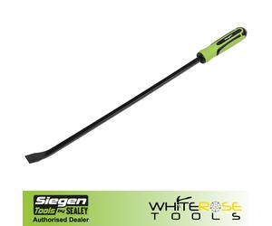 Siegen Pry Bar with Hammer Cap 610mm Heavy-Duty 25° Crowbar Sealey Garage