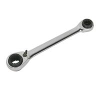 Siegen Ratchet Ring Spanner 4-in-1 Reversible Metric