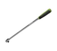 Sealey S01207 Siegen Extra-Long 1/2in Sq Drive Pear-Head Ratchet Wrench, 72-Tooth, Chrome Vanadium, Flip Reverse, 609mm