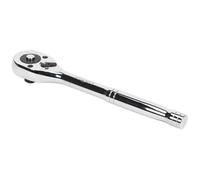 Sealey Ratchet Wrench S0706 - Pear-Head Flip Reverse, 1/2" Square Drive, Silver