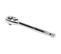 Sealey Ratchet Wrench S0706 - Pear-Head Flip Reverse, 1/2" Square Drive, Silver