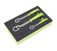 Siegen Ratchet Wrench Set 3Pc