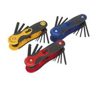 Siegen S01072 3pc Folding Key Set
