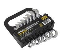 Sealey Combination Spanner Set S01190 - 7pc Stubby Imperial