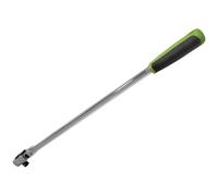 Siegen S01208 Ratchet Wrench 3/8"Sq Drive Extra Long Flexi-Head Fl...