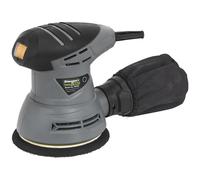 1x Sealey 125mm Diam Dual Action 240W/230V Palm Sander - S0125