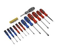 Siegen S0598 Soft Grip Screwdriver & Bit Set 23pc