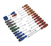 Sealey S0617 Soft Grip Screwdriver Set 24Pc