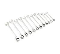 Sealey Siegen Ratchet Combination Spanner Set 12Pc