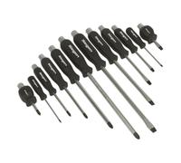 Siegen Screwdriver Set 12 Piece Hammer-Thru Screwdriver Sets Work Tools S0641