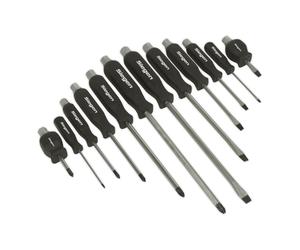 Siegen Screwdriver Set 12 Piece Hammer-Thru Screwdriver Sets Work Tools S0641
