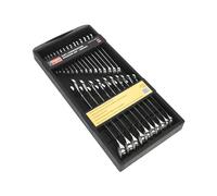 Siegen SEALEY 25 Pce Metric Drop-Forged Combination Spanner Set 6mm - 32mm,S0564