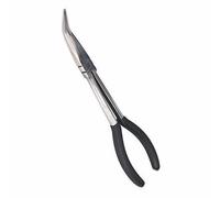 Siegen Sealey 275mm Extra Long Reach 45° Degree Bent Snipe Nose Pliers, S0436