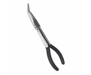 Siegen Sealey 275mm Extra Long Reach 45° Degree Bent Snipe Nose Pliers, S0436