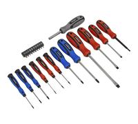 Siegen Soft Grip Screwdriver & Bit Set 23pc