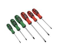 Siegen Soft Grip Screwdriver Set 6 Piece Screwdriver Sets Work Tools S0615