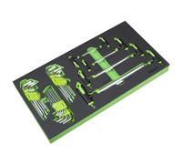 Sealey T-Handle & Standard Hex/TRX-Star* Key Set S01280 - 35pc with Tool Tray