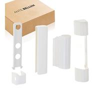 Siegenia SI Aubi Favorit: Set of PVC hinge covers for plastic windows and PVC balcony doors, white (1 piece)