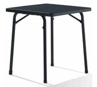Sieger Folding Garden Table 70X70Cm H:72Cm Gray Anthracite Terrace Outdoor New