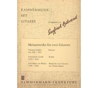 Siegfried Behrend-Meisterwerke-2 Guitars-Instrumental Work